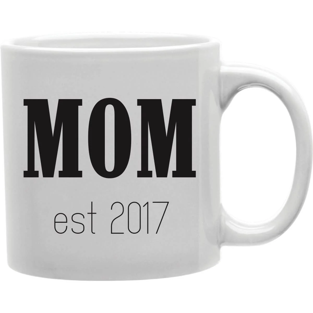 Fast Imaginarium Goods Mom Est 2017 Coffee And Tea Ceramic Mug High-Grade