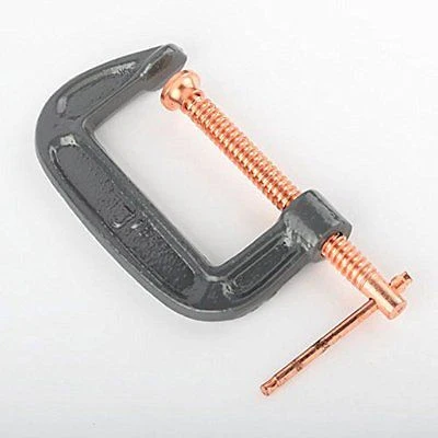 Classic 3 Cast Iron Heavy Duty C-Clamp Clamp for Wood or Metal Clamping Cclamp Green