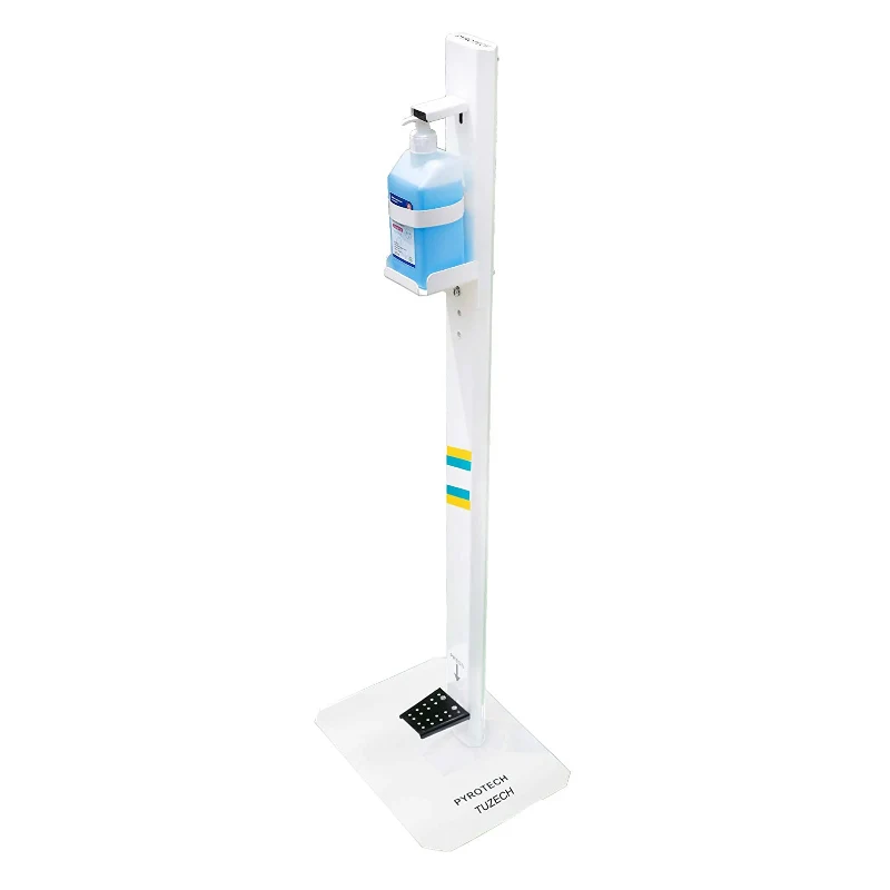 Elegant Premium Adjustable Standing Sanitizer Station Dispenser Stand Fine Crafted
