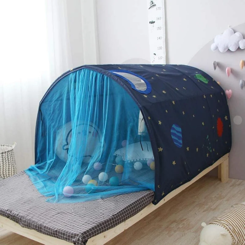 Consistent Kids Indoor Pop Up Privacy Over Bed Tent Certified