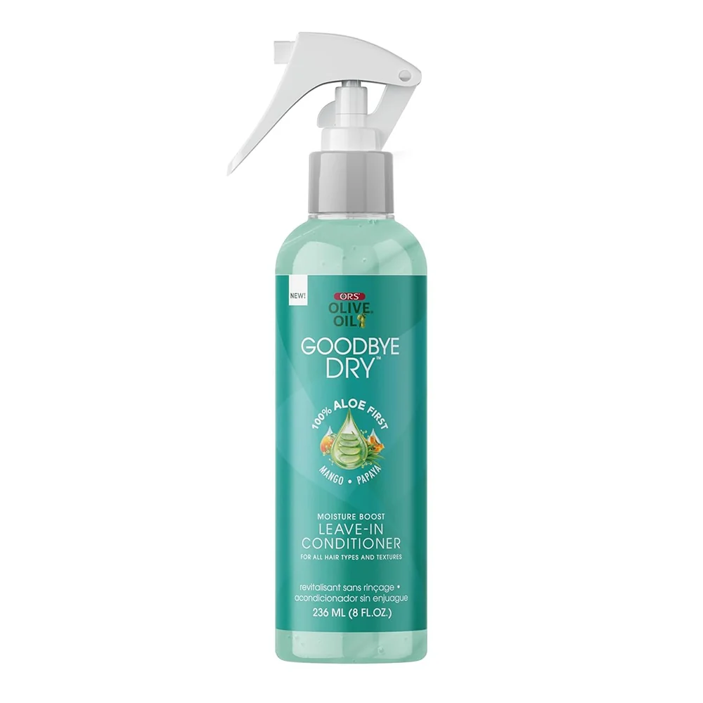 Authentic ORS Olive Oil Goodbye Dry Leave In Conditioner with Aloe Mango and Papaya 8Oz 236ml Genuine
