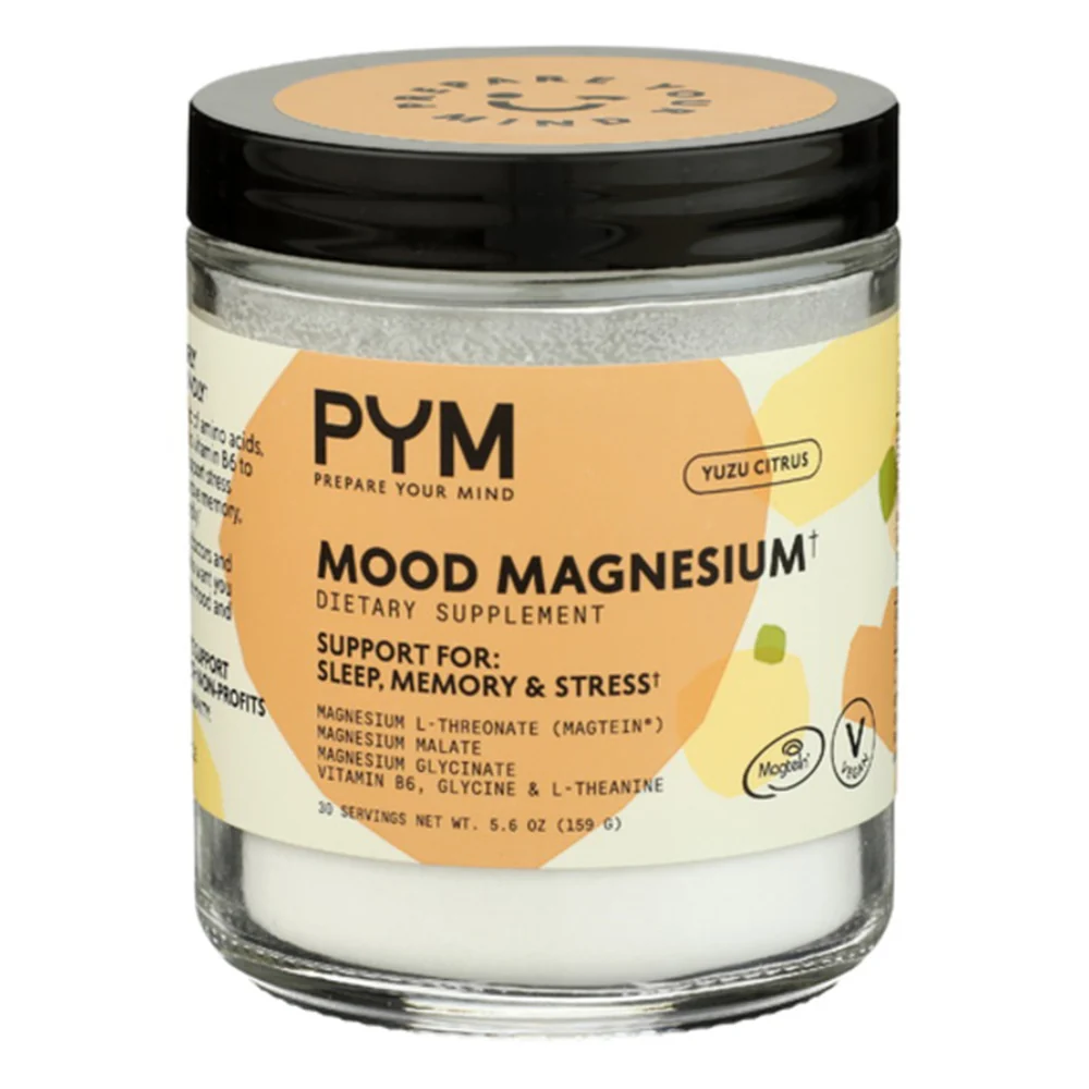 Optimized Prepare Your Mind Yuzu Citrus Mood Magnesium Support for Sleep Memory Stress Dietary Supplement 5.6Oz 159g Sustainable