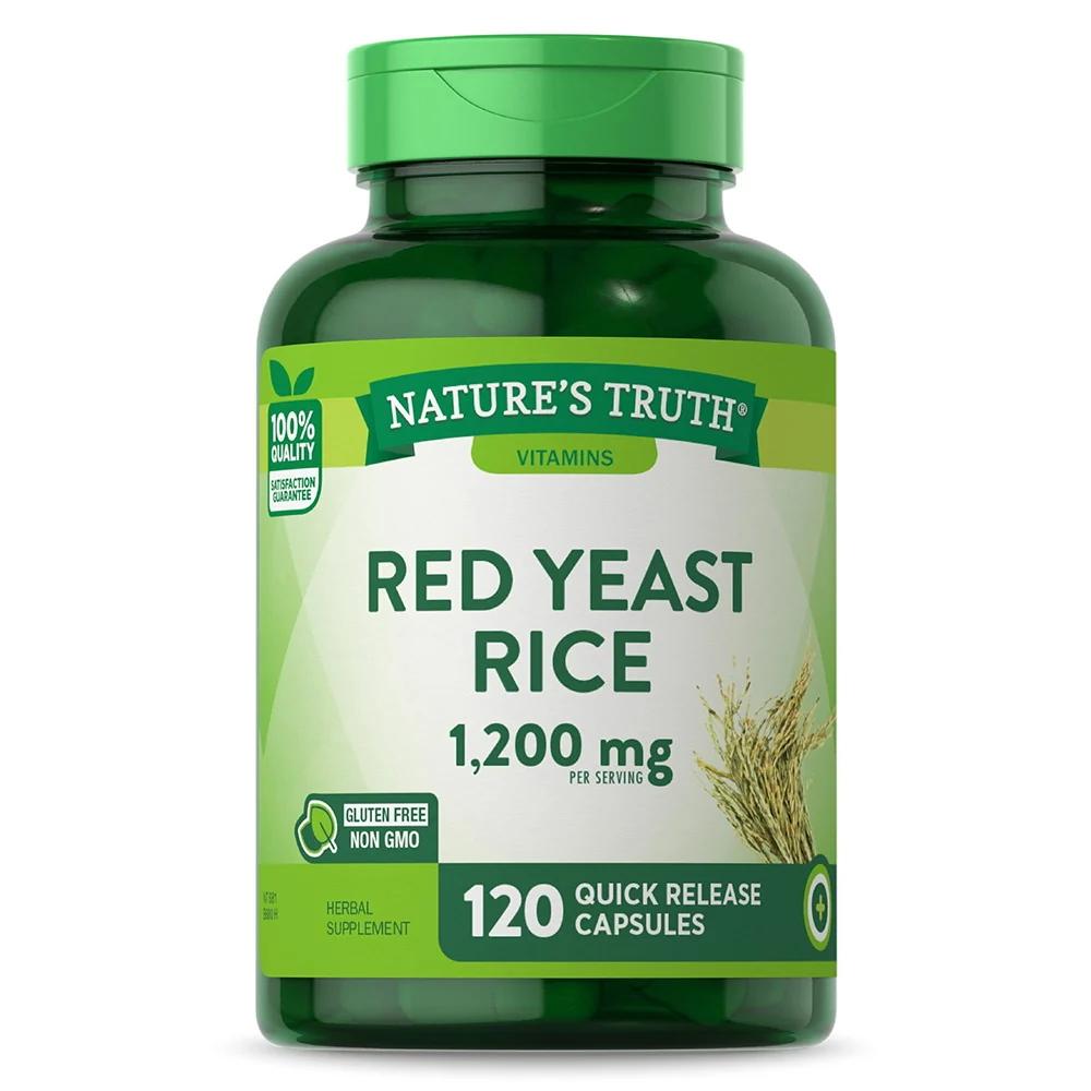 Artisan Natures Truth Vitamins Red Yeast Rice 600 mg Quick Release Capsules 120 Ea Dependable