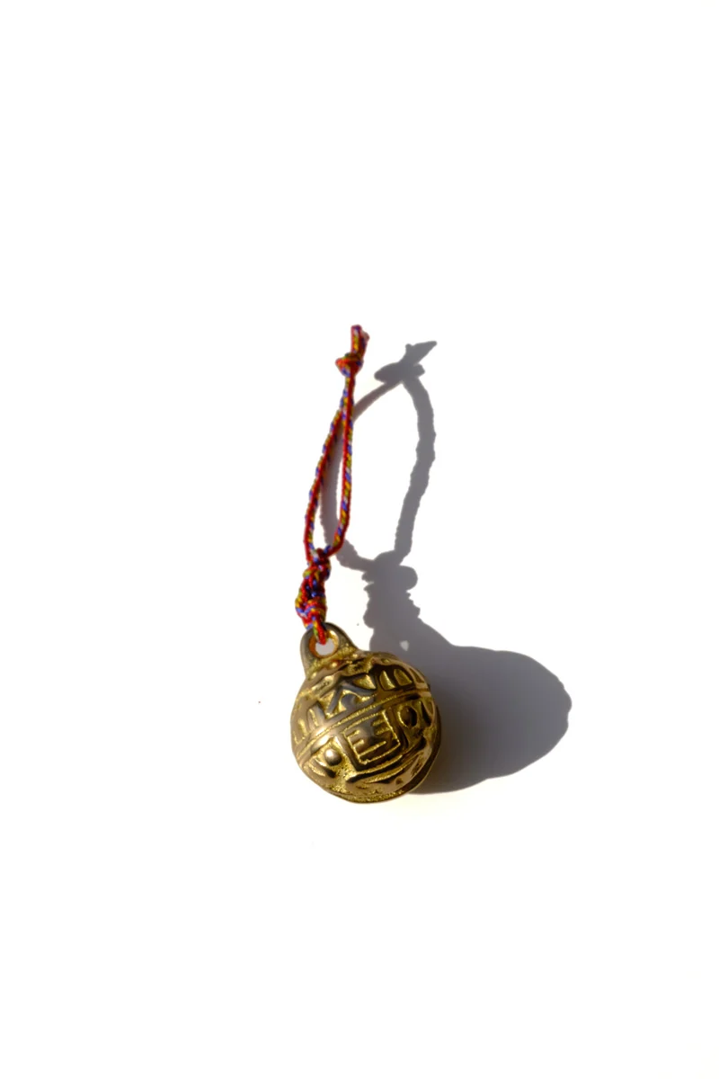 Original bell keychain - brass Unique