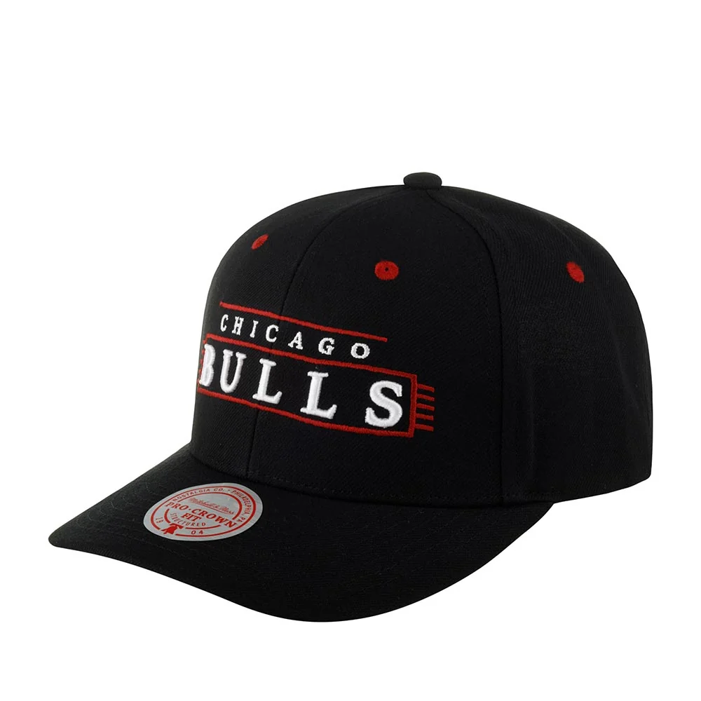Efficient Mitchell Ness Men's NBA Team Lofi Pro Snapback Bulls Snapback Caps Reusable