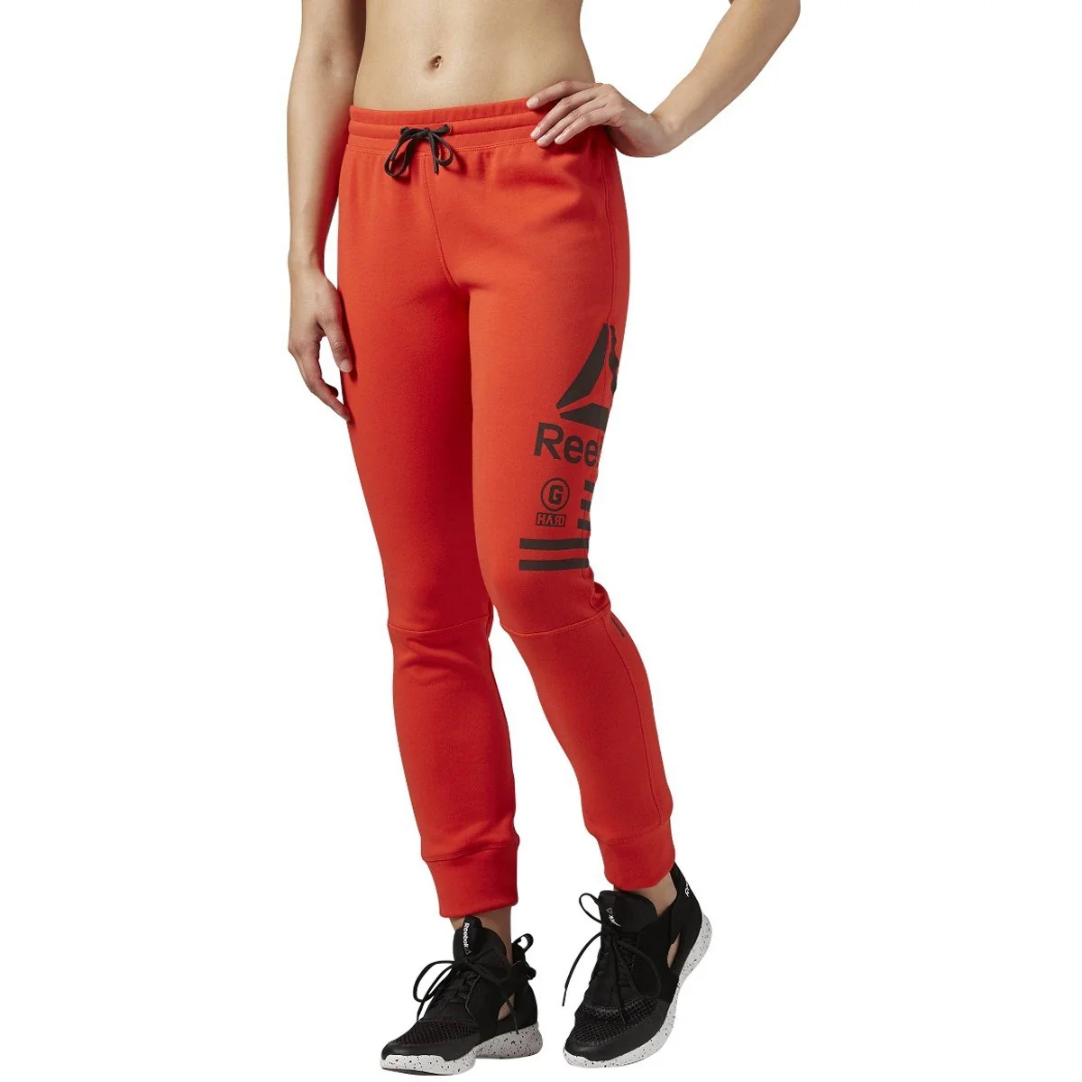 Elite Reebok Women's One Series Crossfit Quik Cotton Pants Natural
