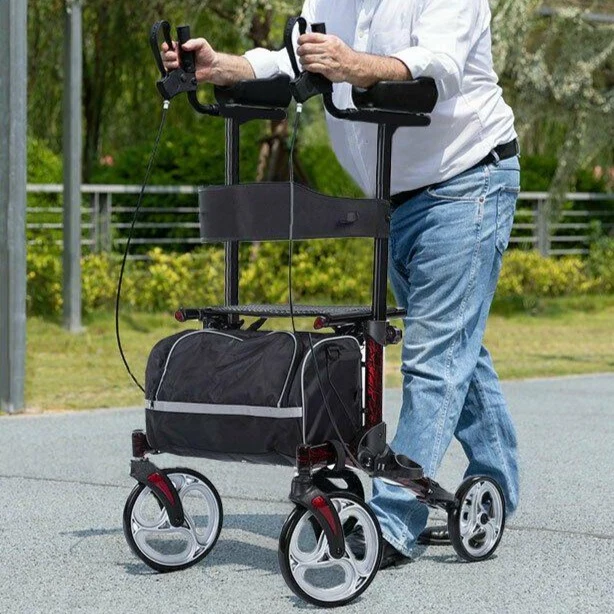 Reusable Upgraded Standing Upright Senior Straight Walker Outstanding