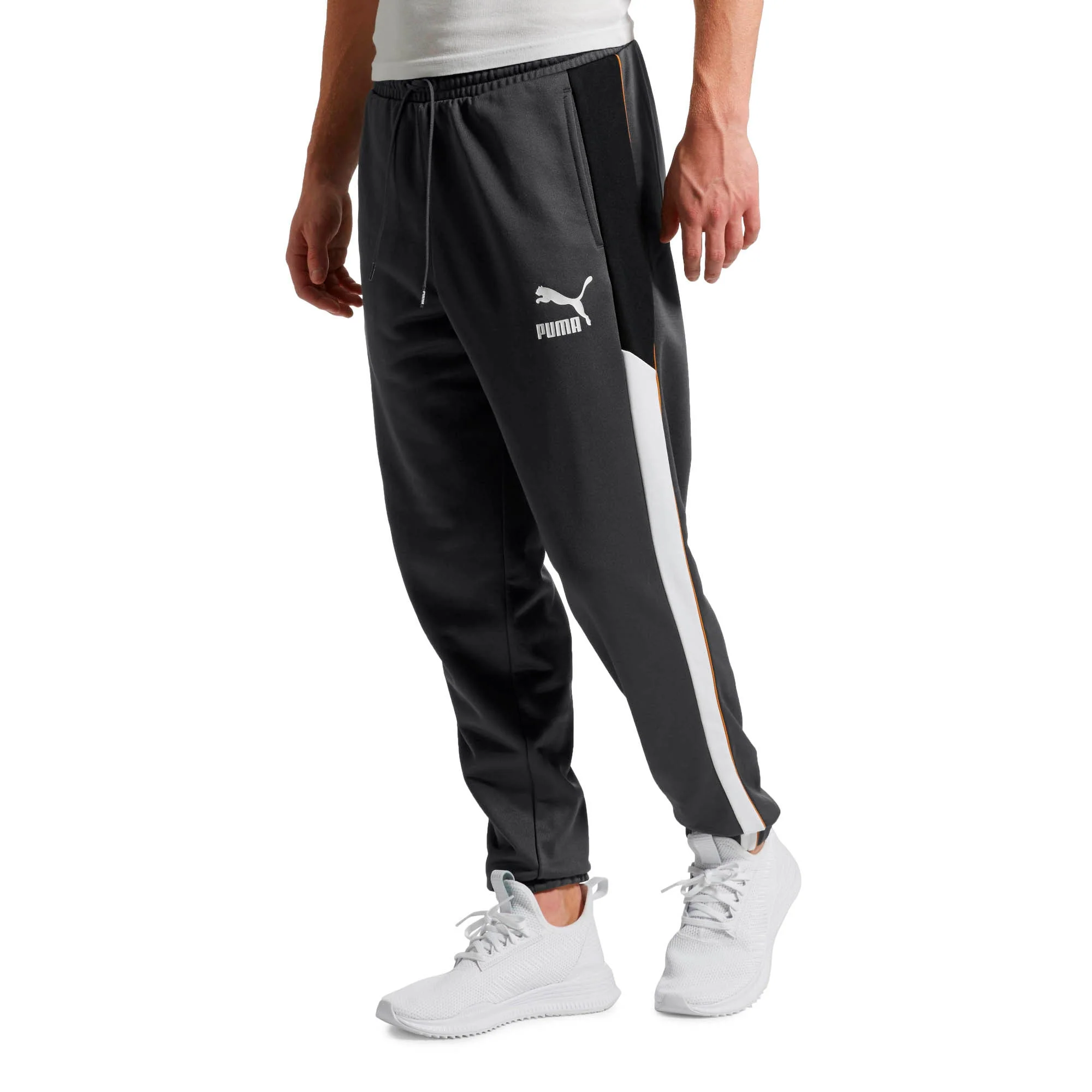 Eco-Friendly Puma Men's Retro Sweat Pants Cuffed Pants Responsible