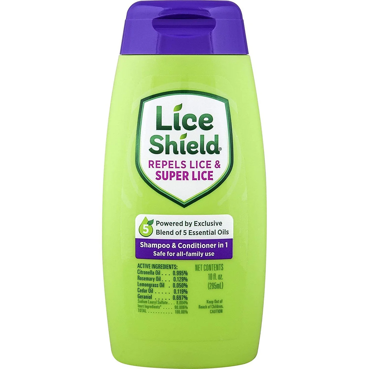 Solid Lice Shield 2-In-1 Shampoo And Conditioner Repels Head Lice 10 Oz Responsible