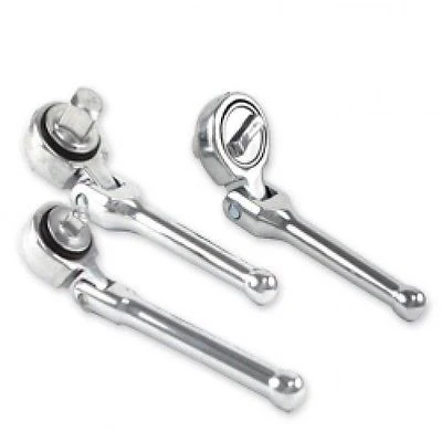 Top-Quality 3pc Stubby Flexible Ratchet Handle Tool Set Responsible