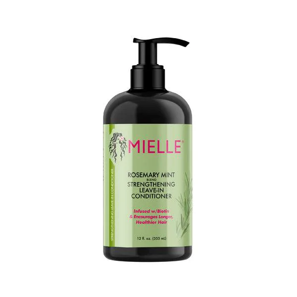 Eco-Friendly Mielle Rosemary Mint Strengthening Leave In Conditioner 355 Ml Genuine