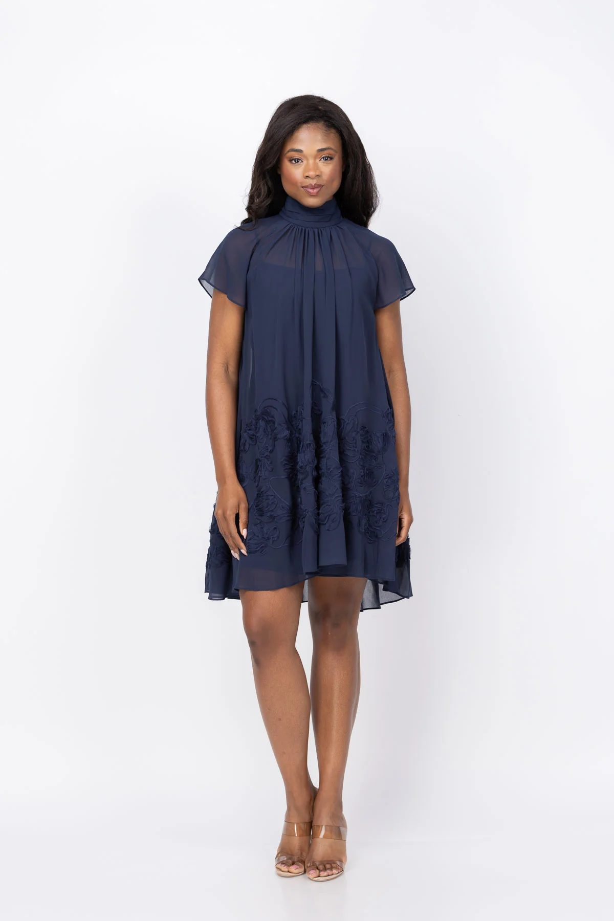 Specialty Simkhai Aviel Mini Dress in Midnight Unique