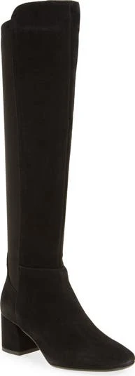 Refined Cordani Brandice Boot in Black Suede Pure