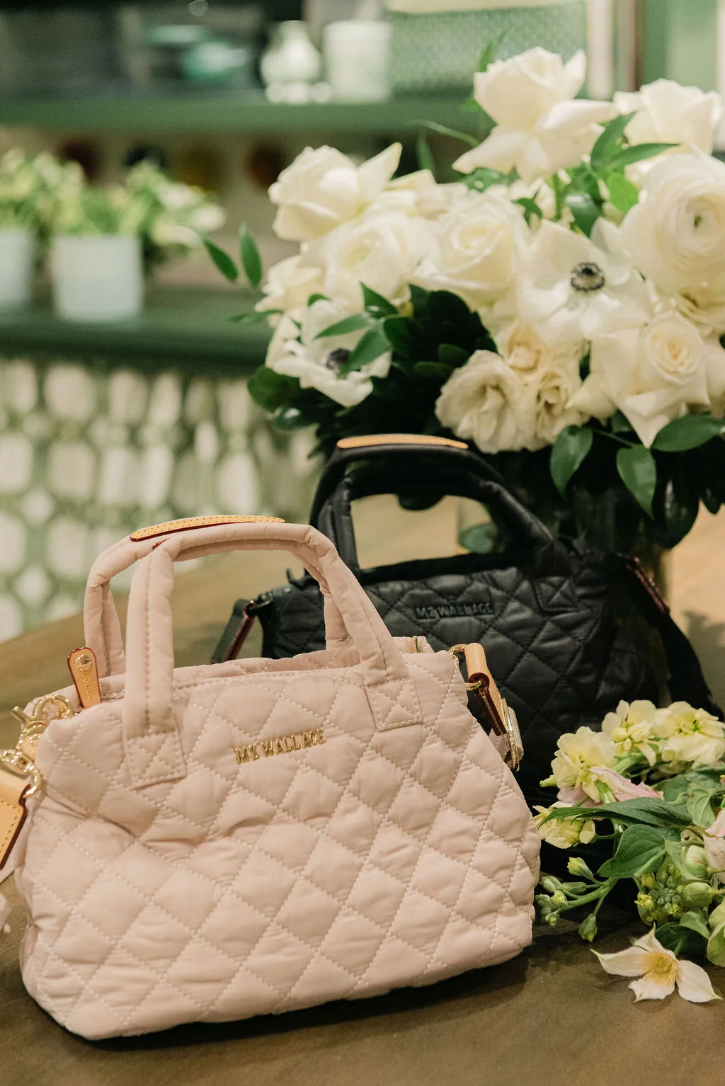 Refined MZ Wallace City Mini City Tote in Pink Minimalist