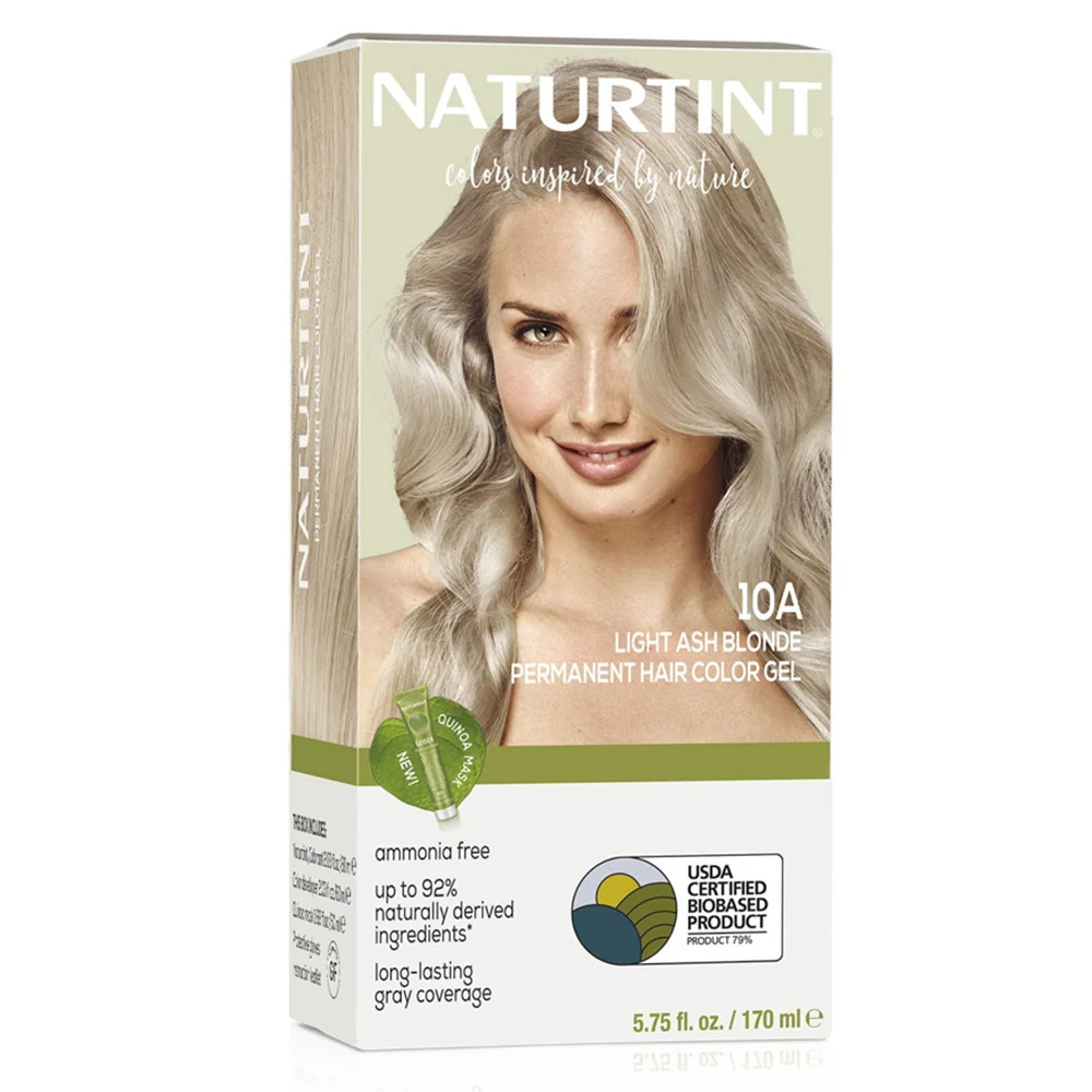 Eco-Friendly Naturtint 10A Light Ash Blonde Permanent Hair Colorant - 5.75 Oz Outstanding