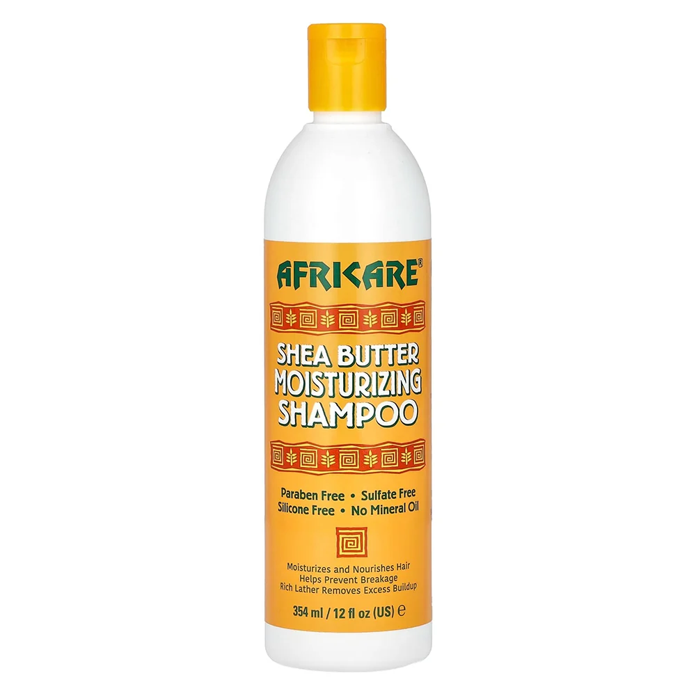 Verified Africare Sulfate Moisturizing Shampoo for Dry Hair 12Oz 354ml Prestigious