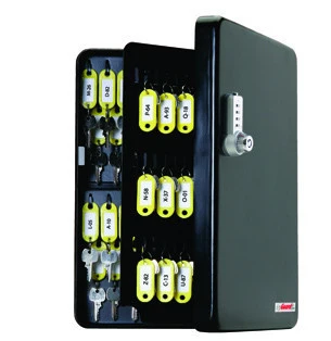 Eco-Friendly Deluxe Wall Mounted 122 Key Holder Cabinet Organizer Box with Combination Lock Carefully Designed