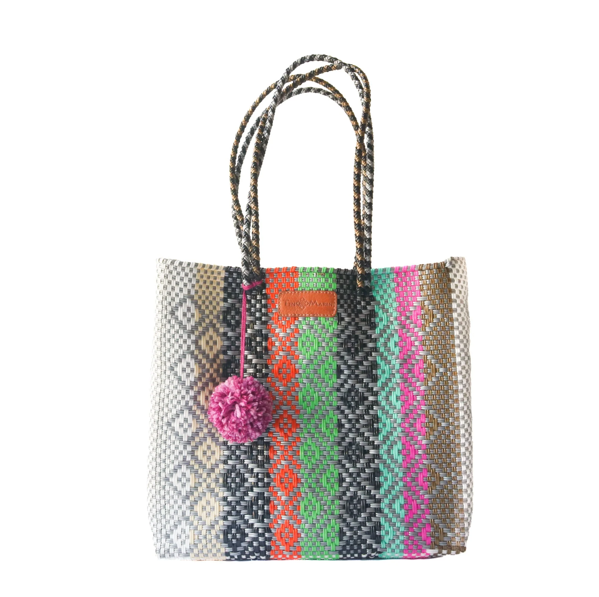 Functional Maya Woven Tote High-Grade