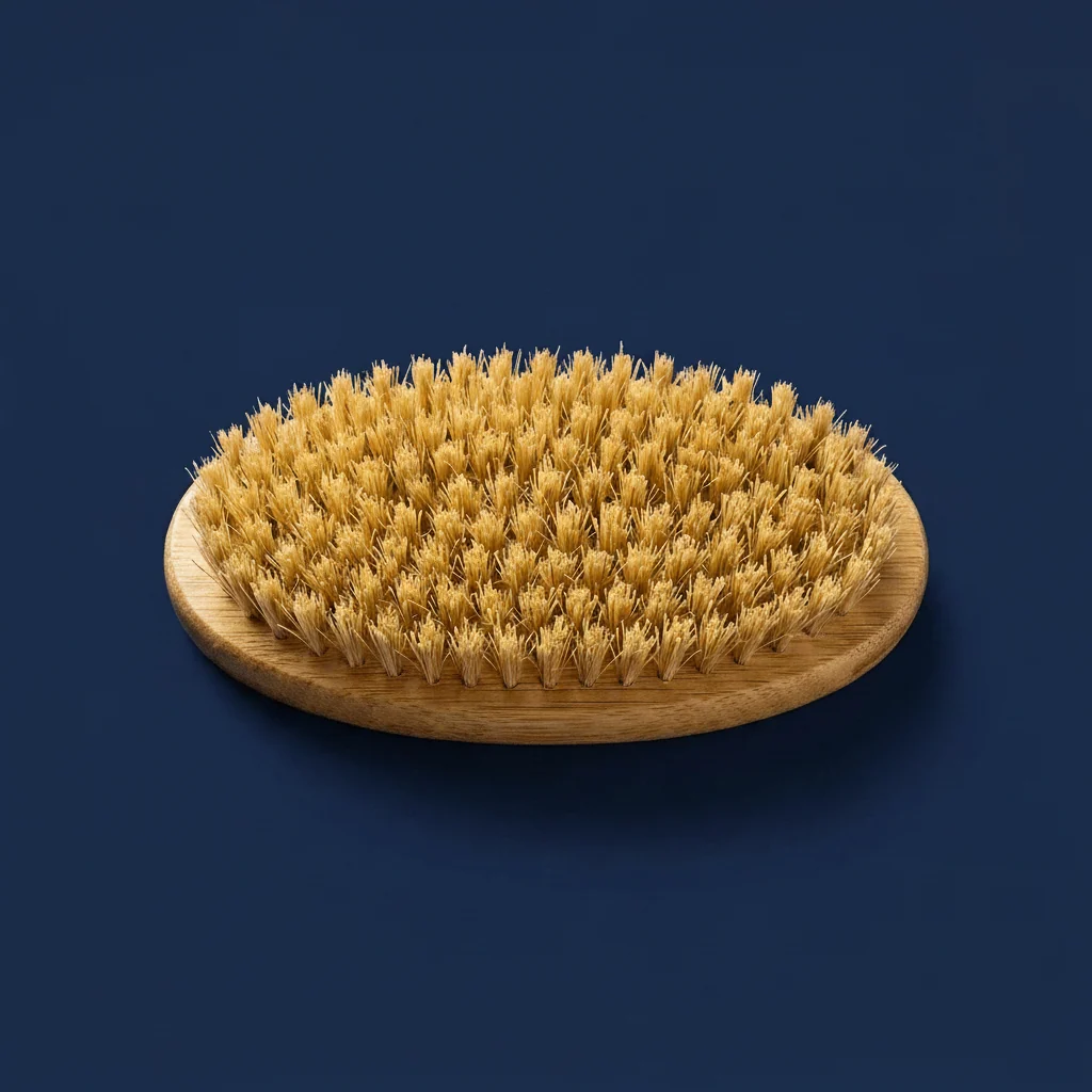 Original Design Bamboo Beard Brush Detailed