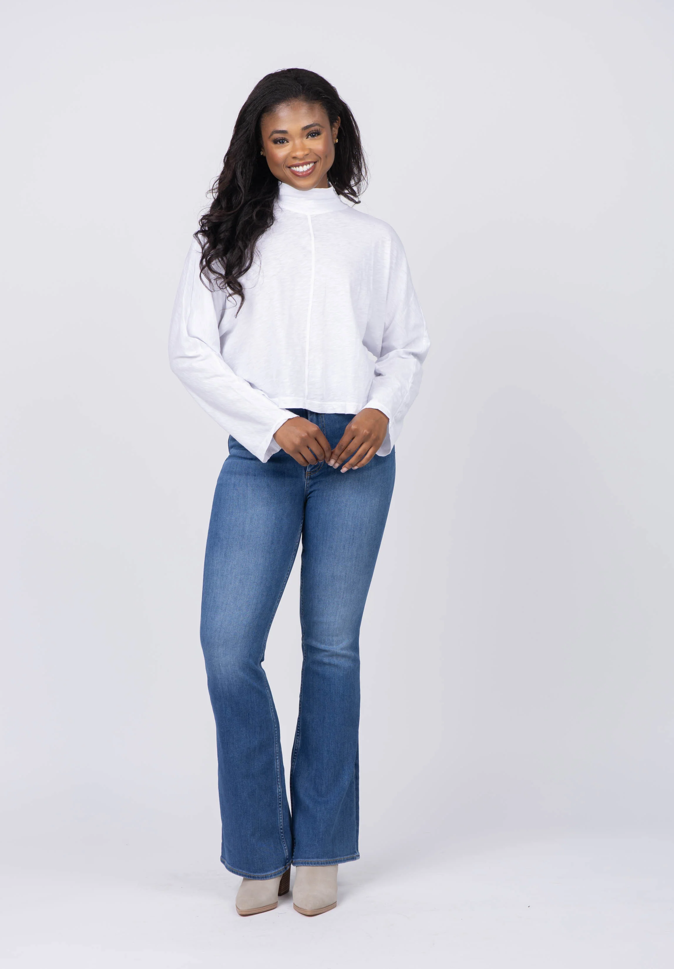 Artisan Rag Bone Casey High-Rise Ankle Flare in Selina Eco-Friendly