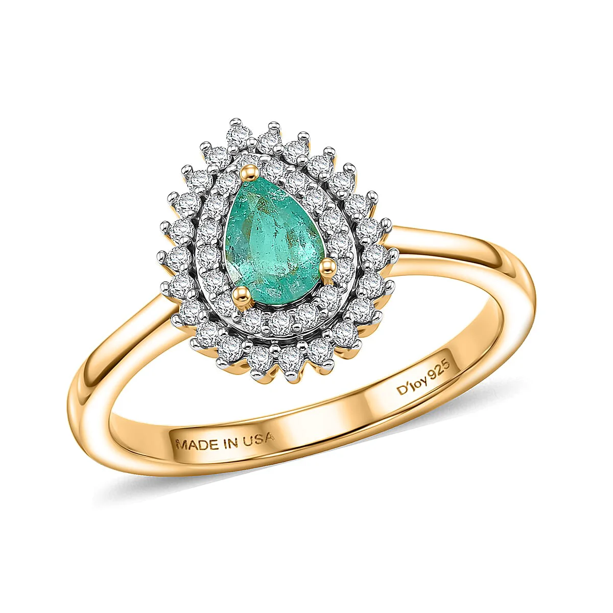 Safe HomeJewelryRingsHalo Rings 8499392 Solid