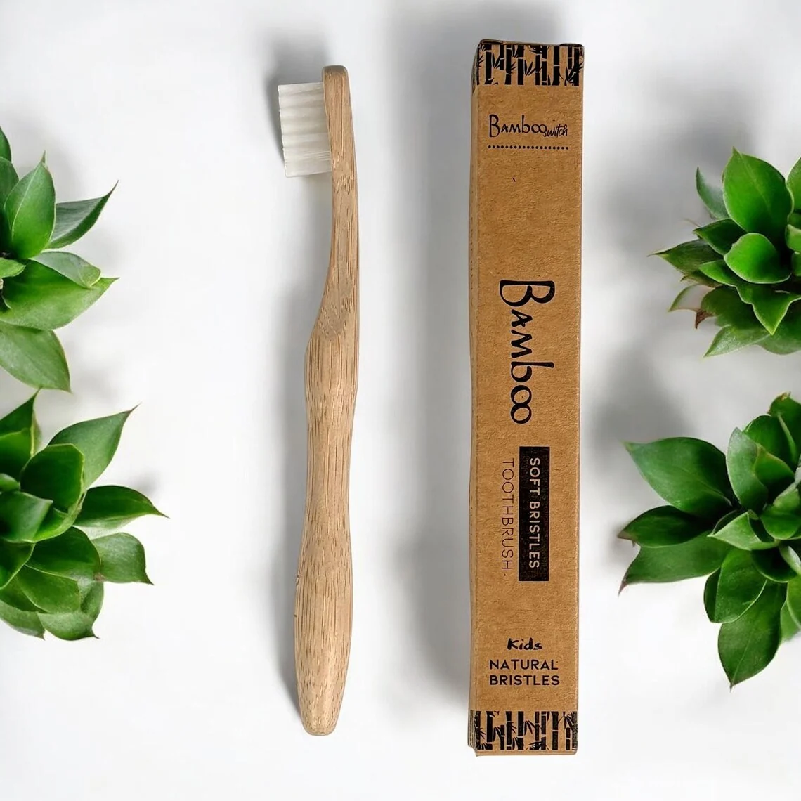 Relaxed Bamboo Kids Toothbrush Compostable Bristle Responsible