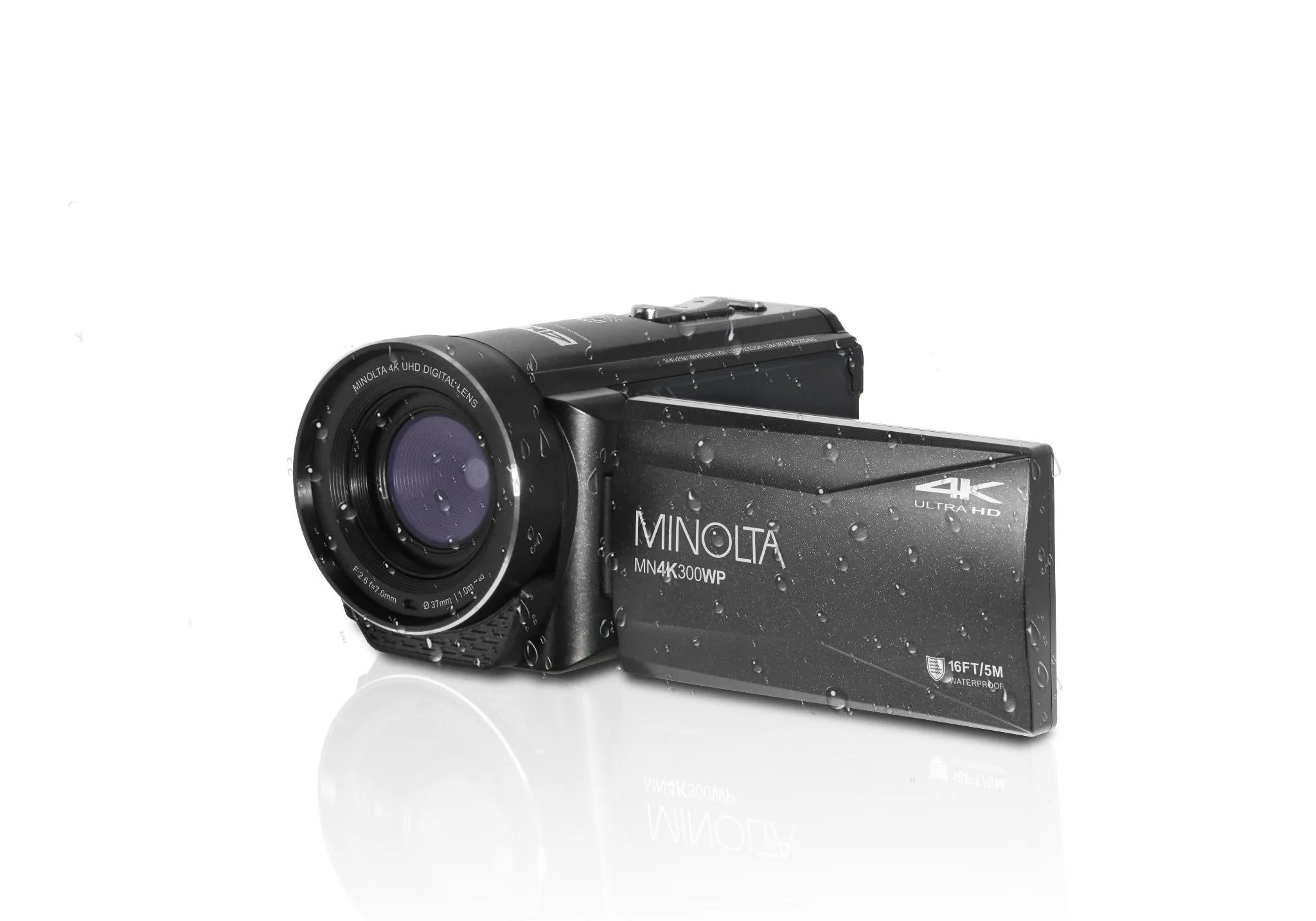 Elegant MN4K300WP 4K Ultra HD 56 MP Waterproof Camcorder Top-Quality