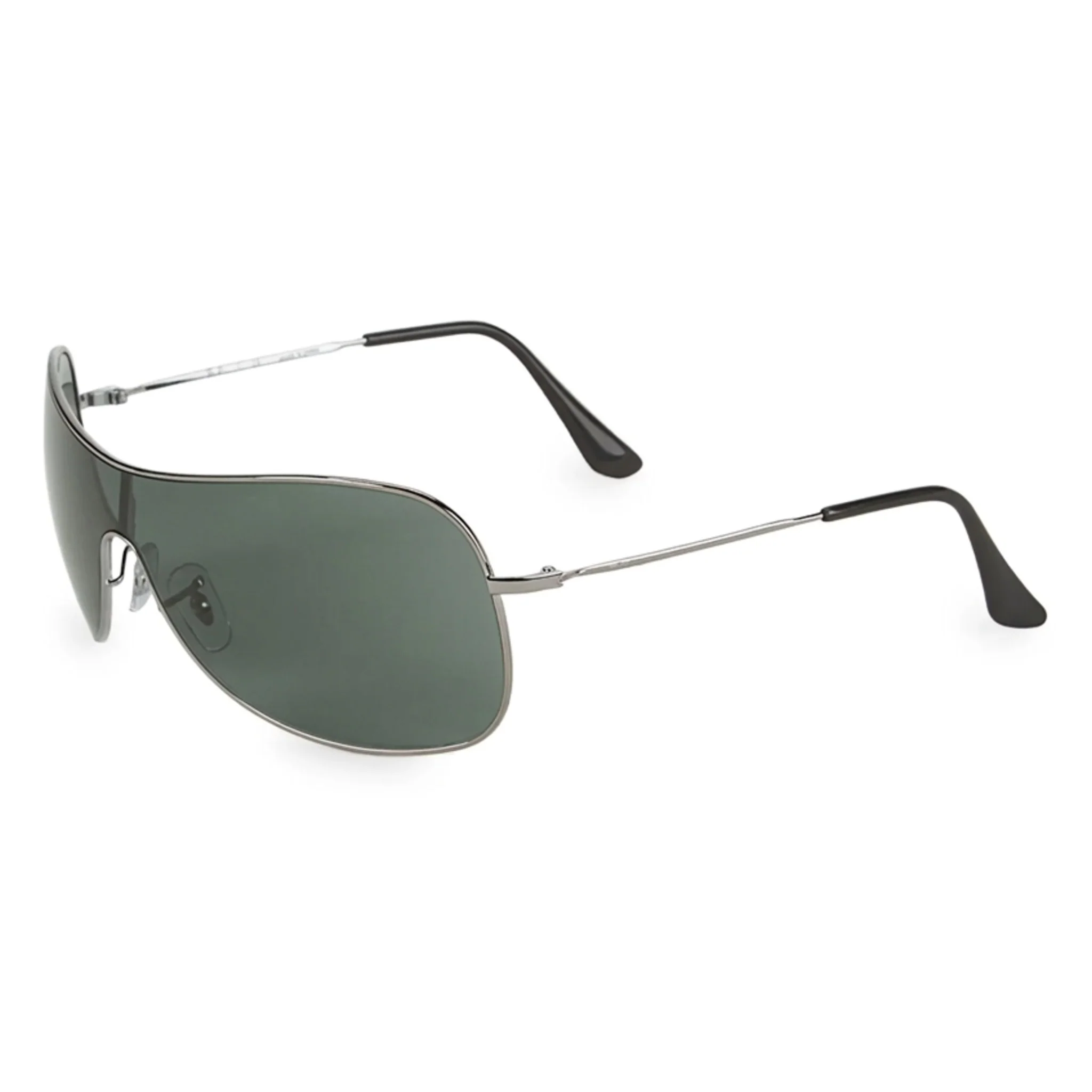 Effective Ray-Ban Men's Highstreet Shield Sunglasses Detailed