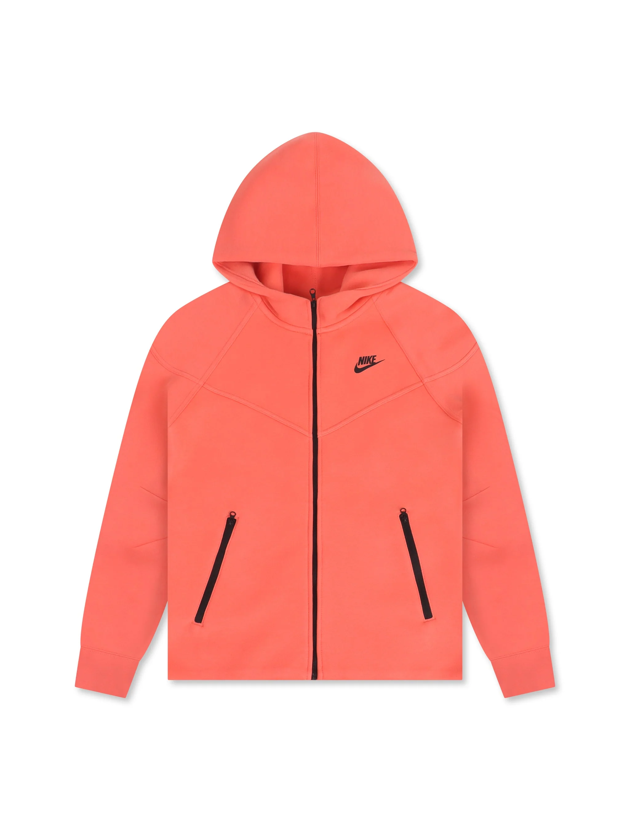 High-End Nike Womens Sportswear Tech Fleece Windrunner Hoodie - Ember Black Next-Generation
