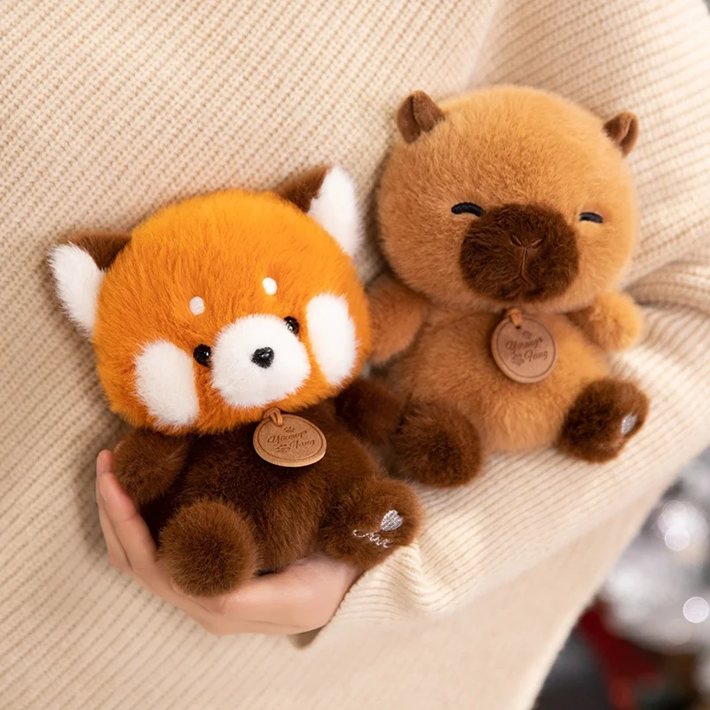 Outstanding Cute Sitting Animal Plush Toys – Red Panda Fox Sloth More Pure