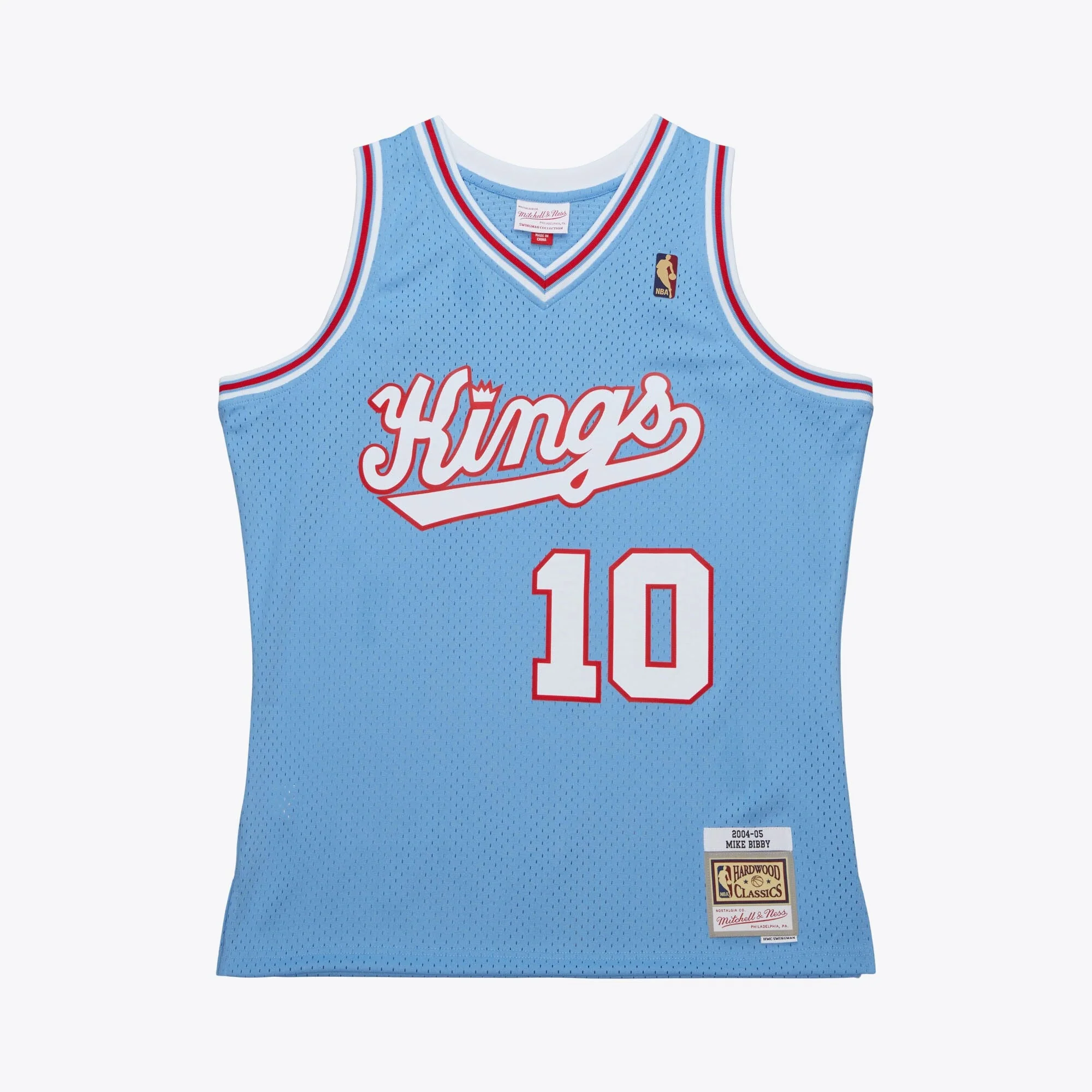 High-Quality Mitchell Ness Men's NBA Hwc Jersey Kings 2004 Mike Bibby Convenient