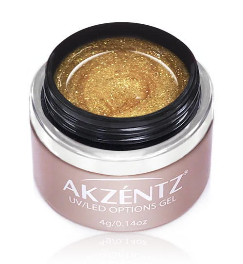 Natural Sparkles Golden Twilight - Akzentz Options UV LED Stylish