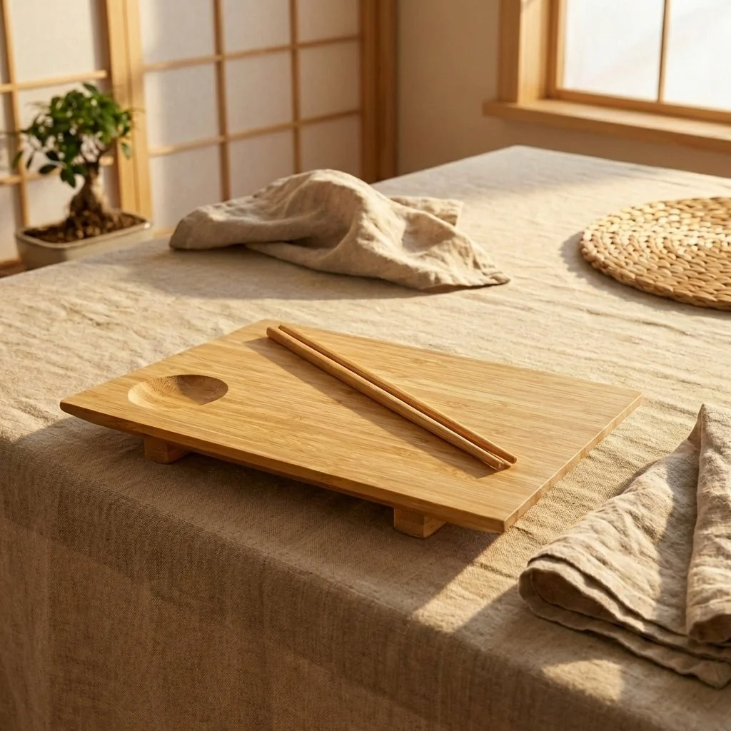 Outstanding Bamboo Sushi Plate Set Versatile
