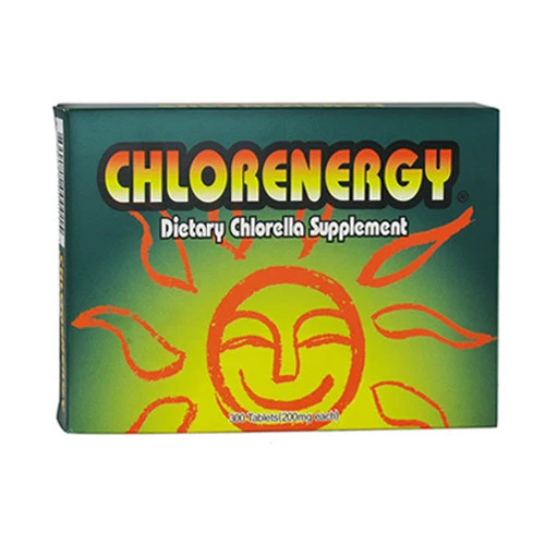 Smooth Chlorenergy Dietary Chlorella 200 Mg Supplement Tablets 300 Ea Natural
