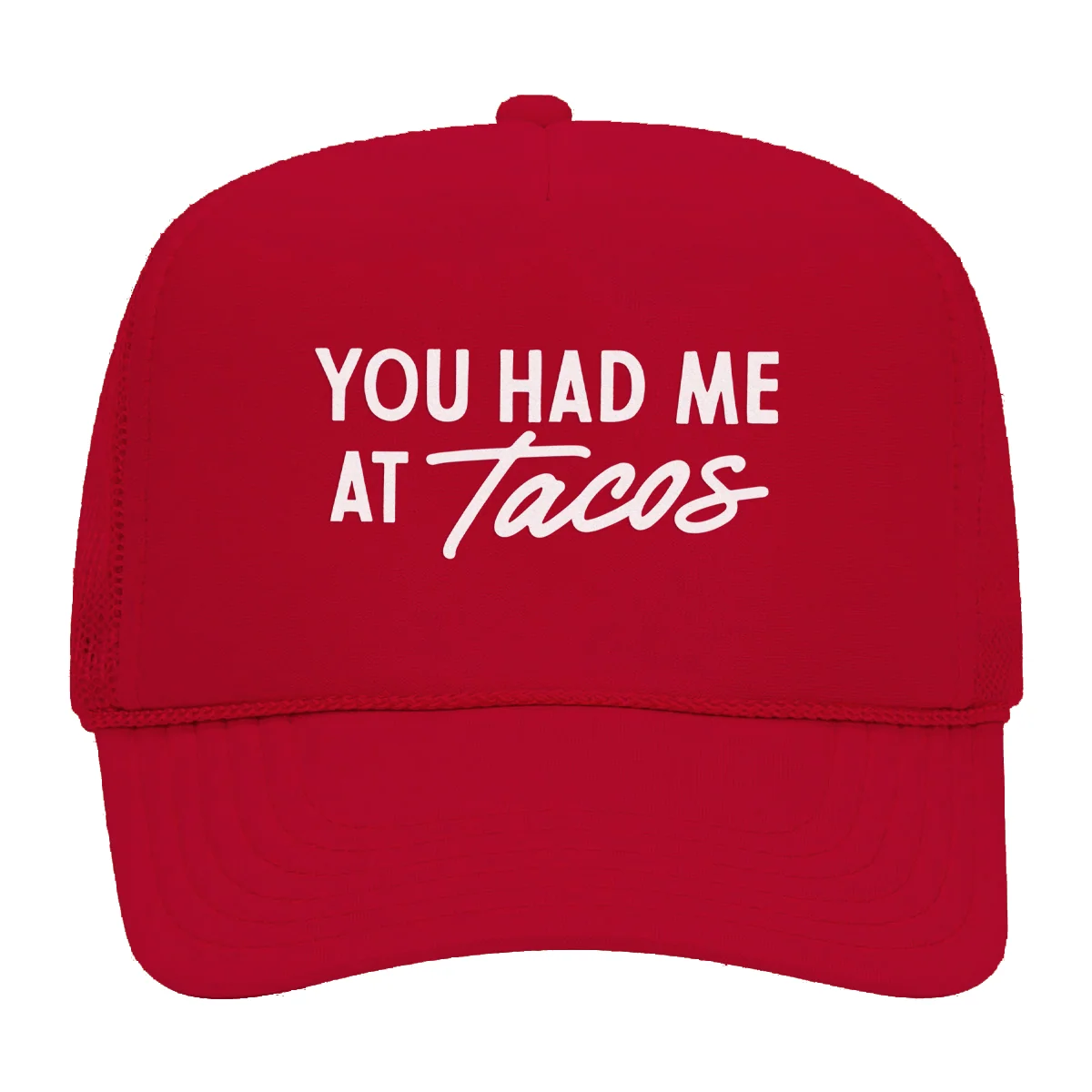 Versatile Frankie Jean You Had Me at Tacos Foam Snapback Clean