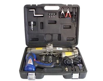 Sustainable 12V Power Car Auto Truck Tire Changing Jack Impact Wrench Tool Kit Set Comfortable