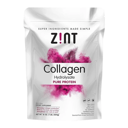 Casual Zint Hydrolysate Pure Protein Powder Collagen 16 Oz Powerful