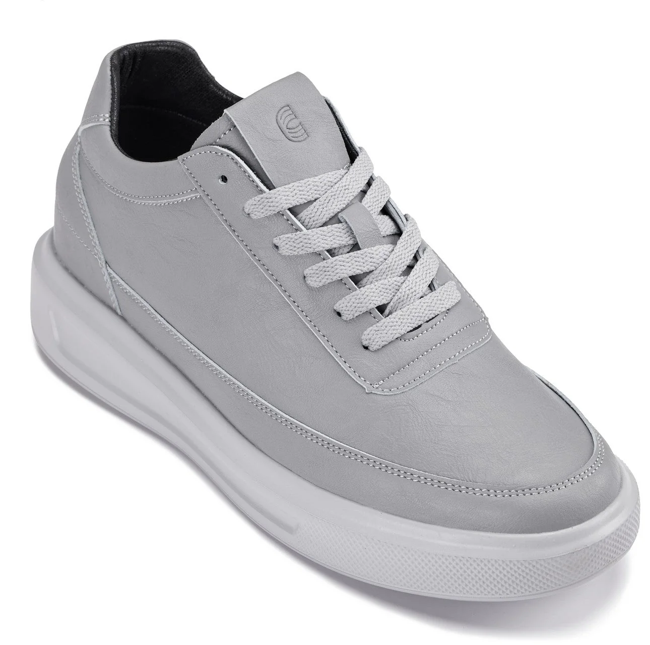 Trusted CALTO - X1648 - 2.8 Inches Taller Pewter Grey - Lightweight Sneakers Effective