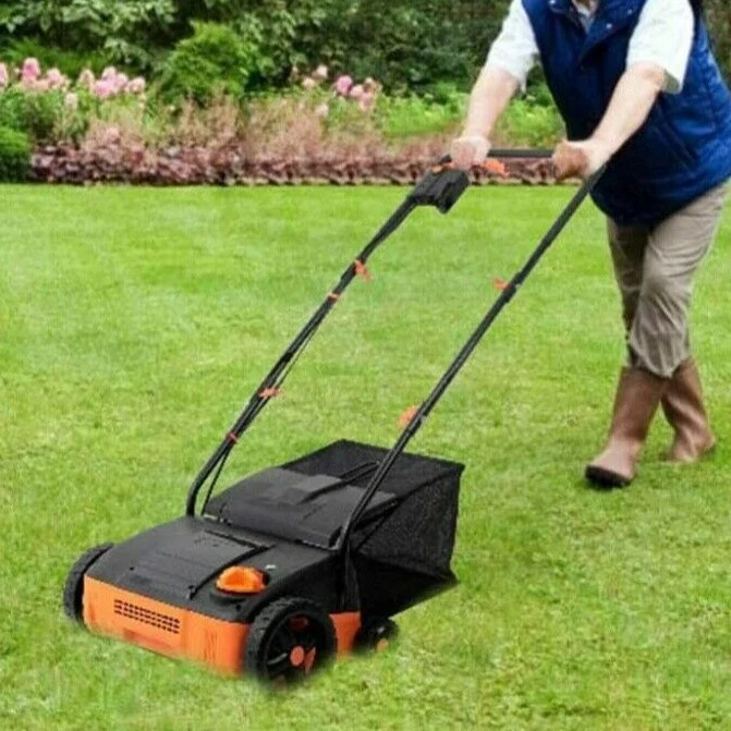 Responsible Deluxe Electric Yard Lawn Power Grass Dethatcher 13 Flexible