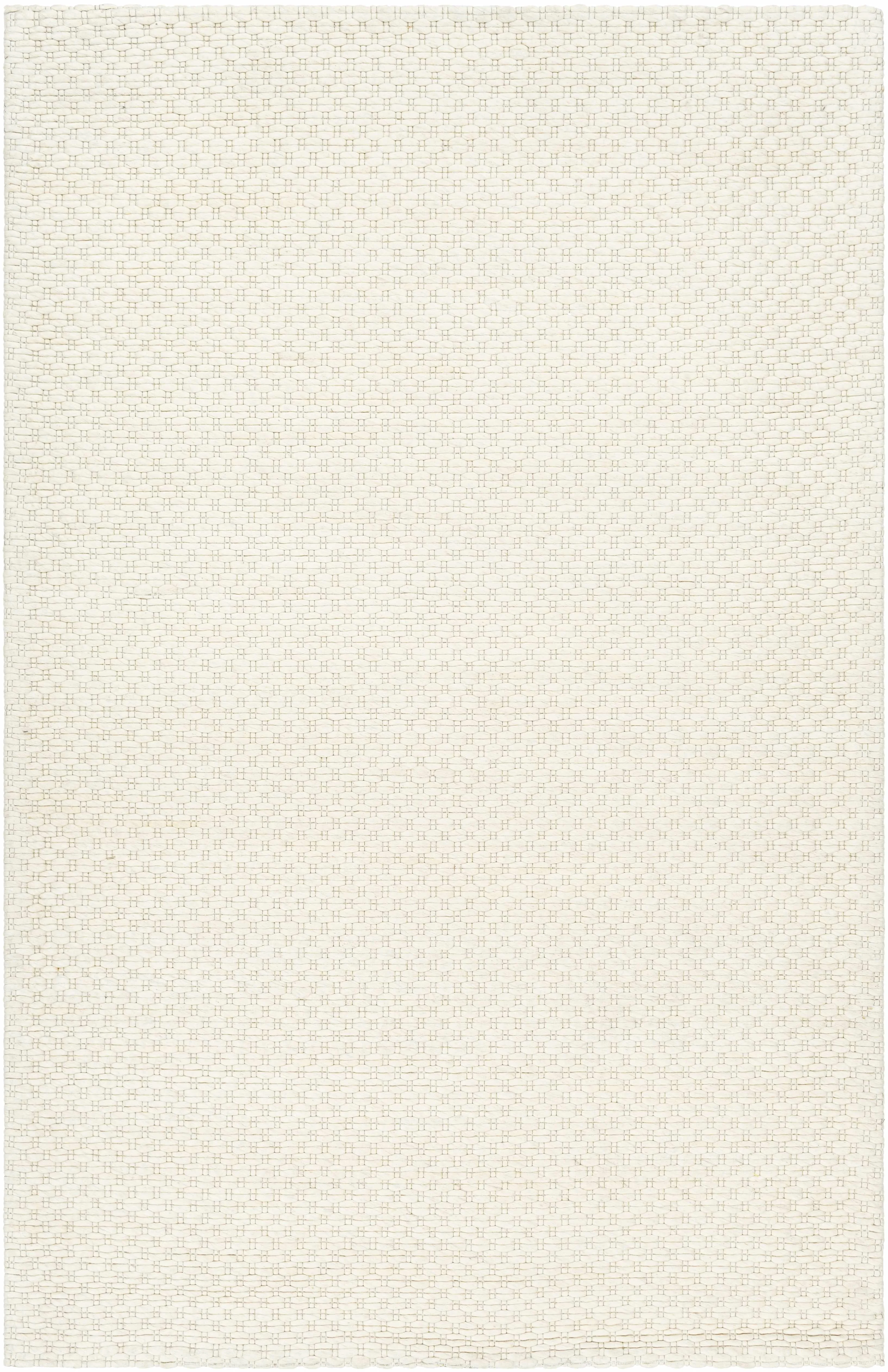 Comfortable Kassa Cream Hand Woven Area Rug - Long-Lasting