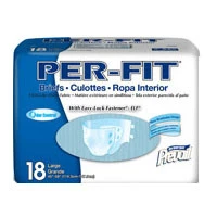 Original Design Prevail Per-Fit Adult Large Size Briefs Waist 45-58 Inches -18 Pack 4 Ea Selected