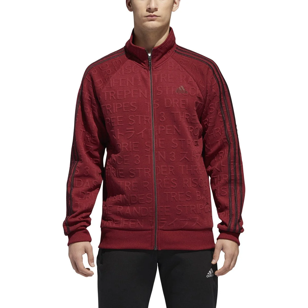 Fast adidas Badge Of Sport 3-Stripe Cotton Fleece Pullover Minimalist