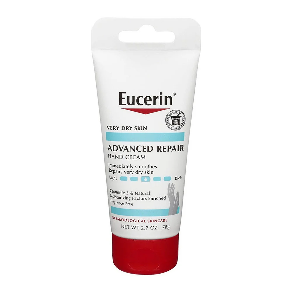 Certified Eucerin Advanced Repair Hand Cream 2.7 Oz Long-Lasting