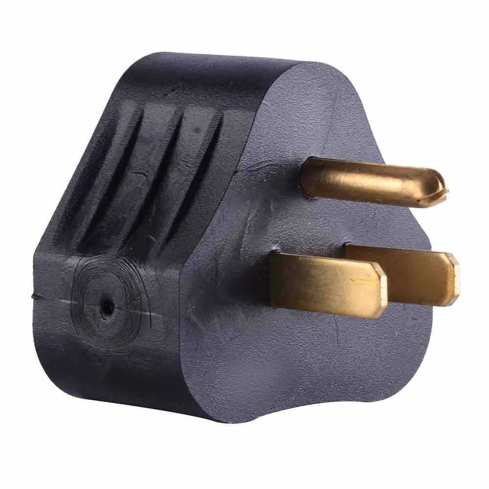 Versatile RV Cord Adapter Male to 30 Amp Female Connector Plug Camper Motorhome Triangle Adaptor Advanced