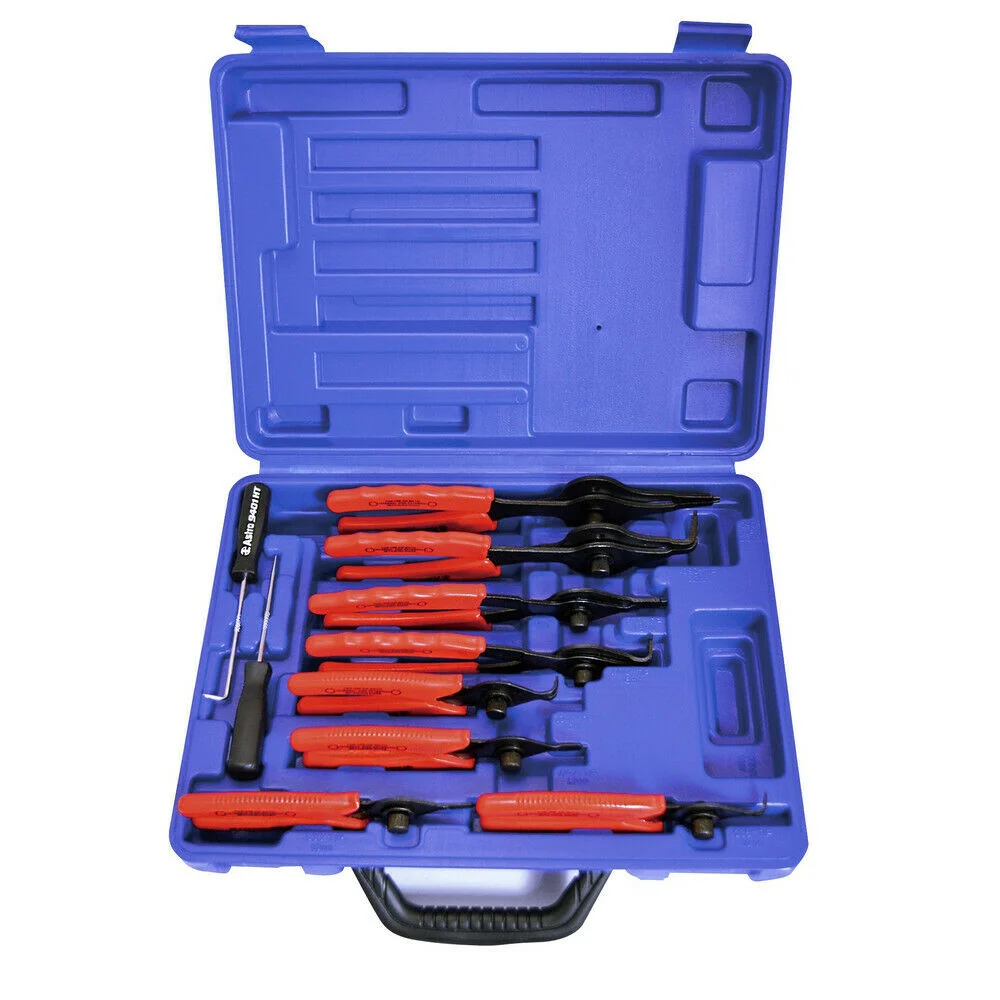 Premium Material Heavy Duty Pneumatic Snap Ring Pliers Set 10pc Eco-Friendly