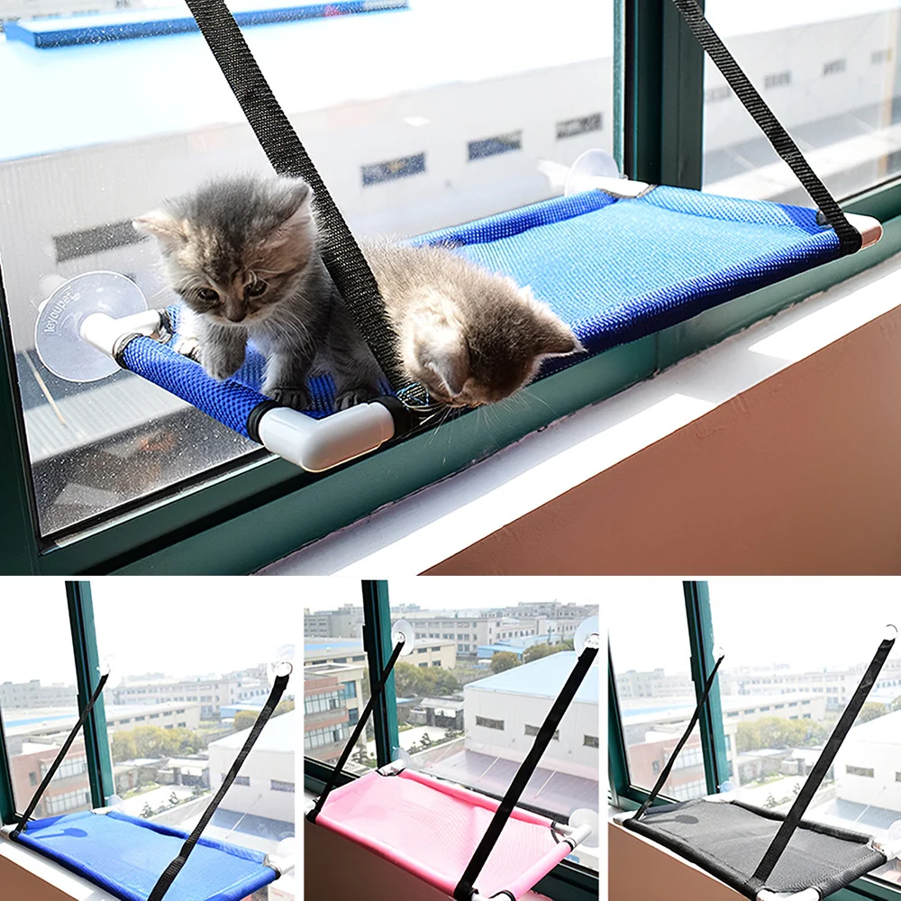 Reusable Cat Window Perch Hammock Bed Seat Versatile