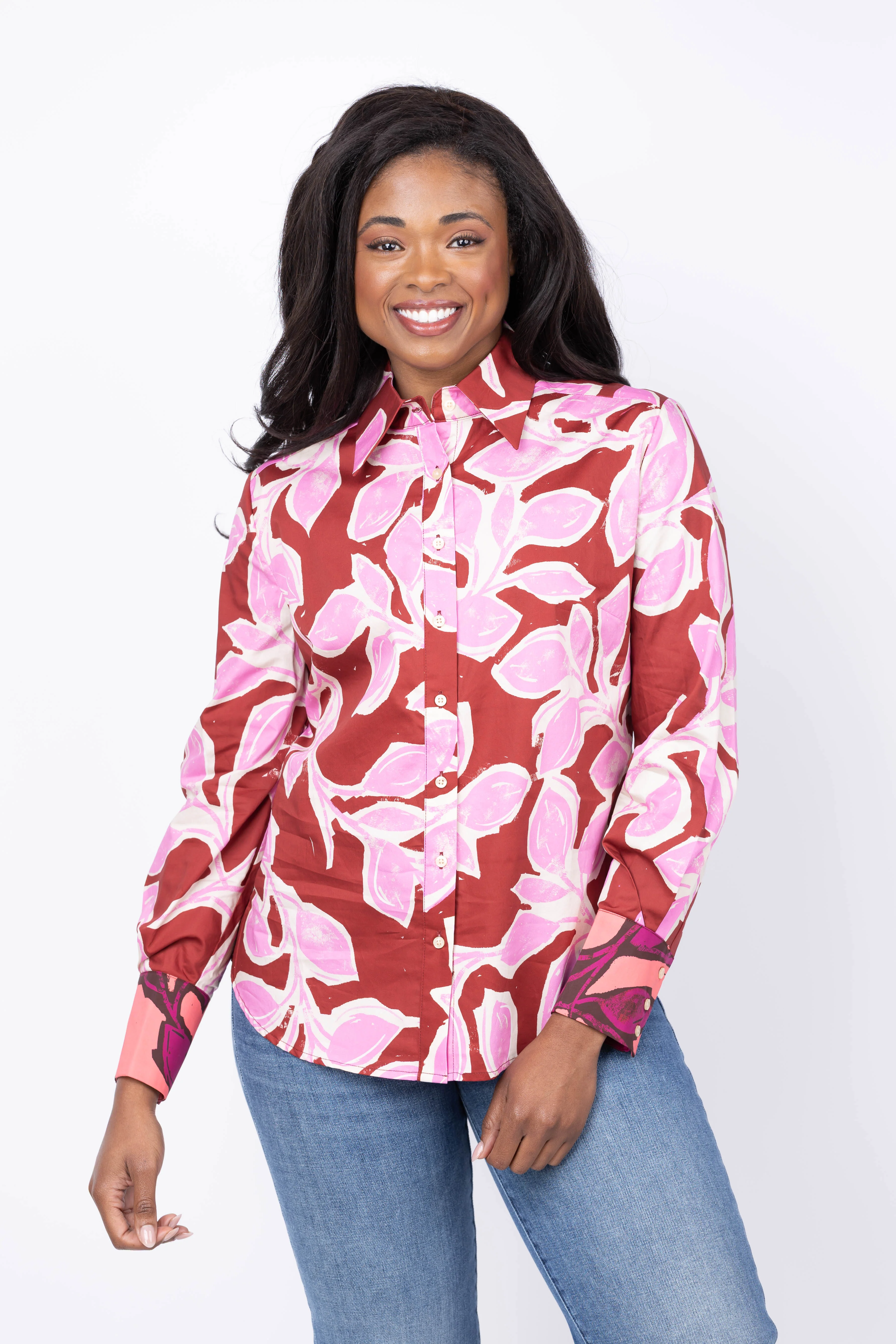 Consistent Tyler Boe Chloe Print Shirt in Multi Eco-Friendly