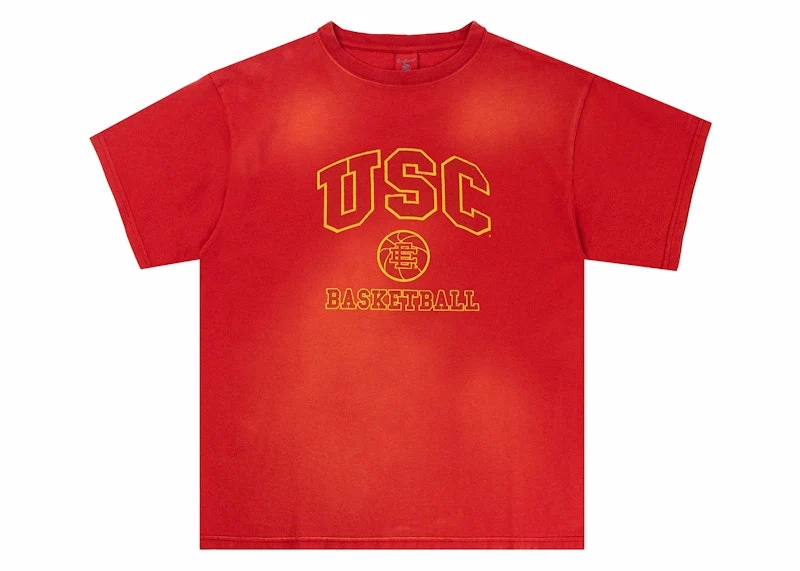 Comfortable Eric Emanuel Men's Ee College Usc Tee Ss24 Smart