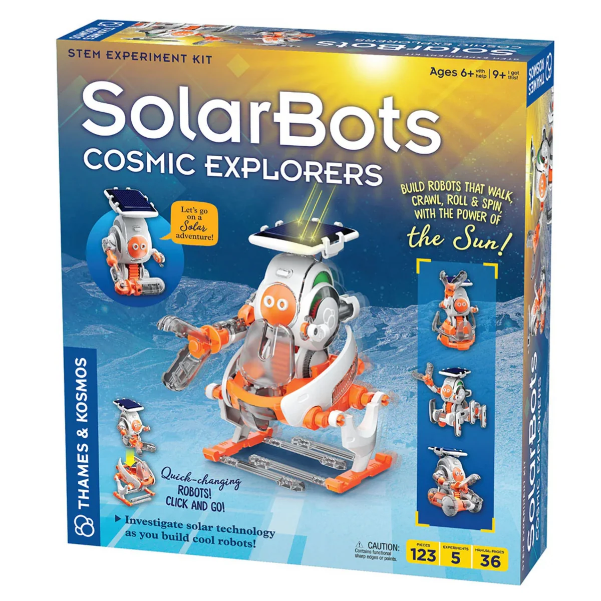 Fast SolarBots Cosmic Explorers Convenient