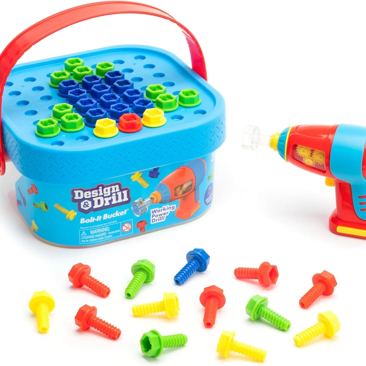 Responsible Design Drill Bolt-It Bucket Versatile
